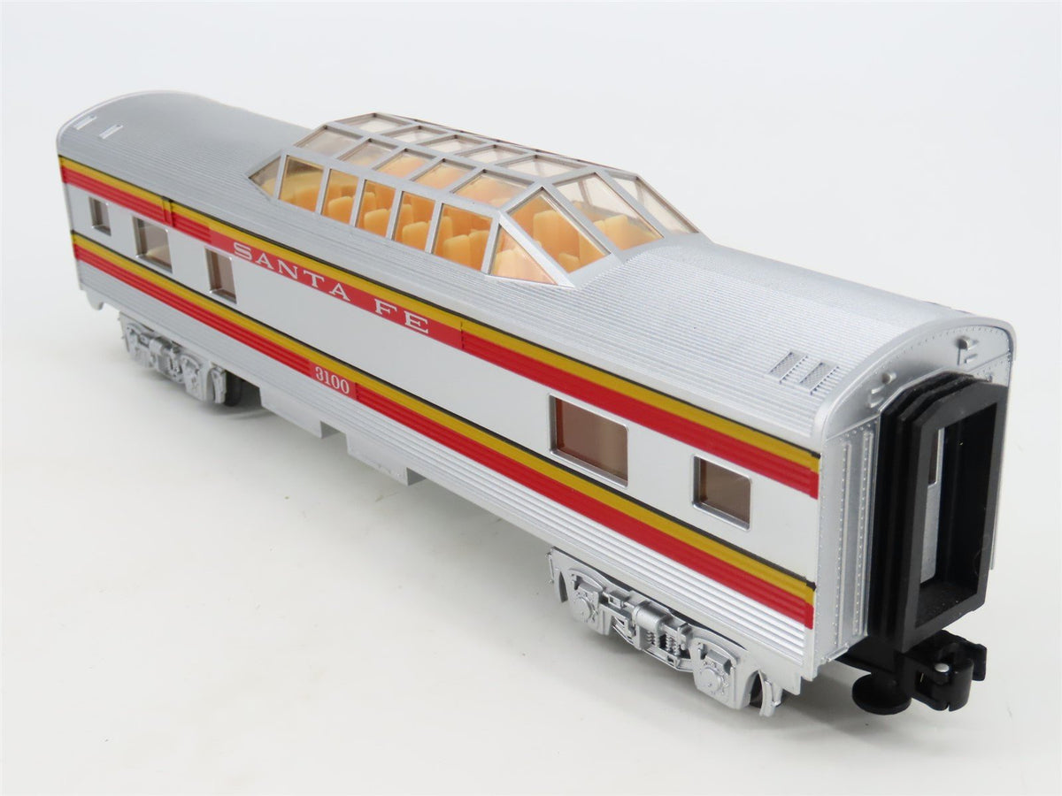O Gauge 3-Rail Lionel 6-35257 ATSF Santa Fe Chief Vista Dome Passenger #3100