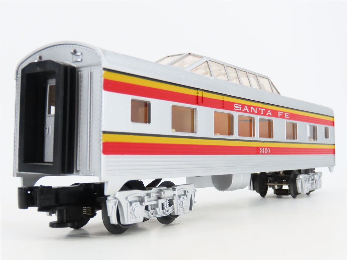 O Gauge 3-Rail Lionel 6-35257 ATSF Santa Fe Chief Vista Dome Passenger #3100
