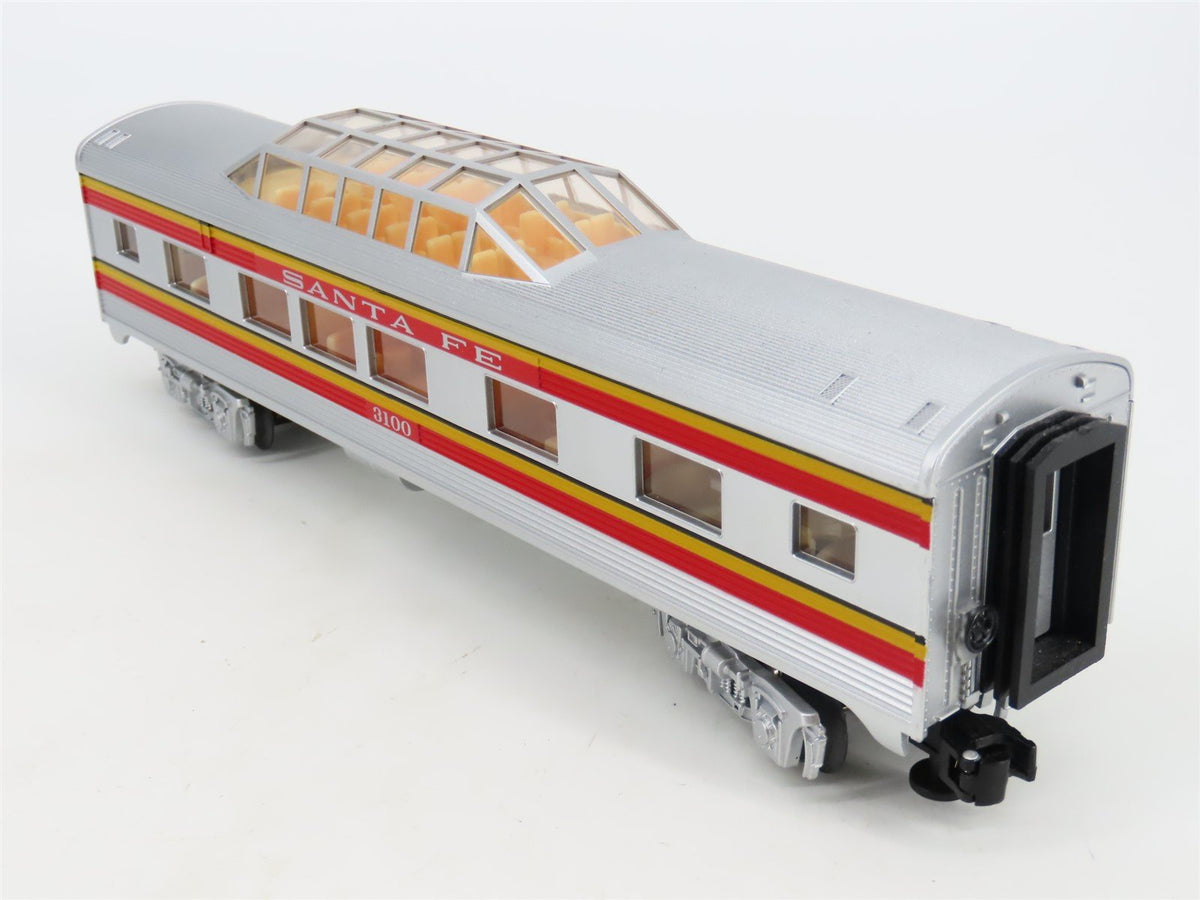 O Gauge 3-Rail Lionel 6-35257 ATSF Santa Fe Chief Vista Dome Passenger #3100