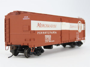 HO Red Caboose RR-37204-2 PRR Pennsylvania Merchandise X-29 Box Car #569214