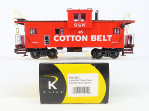 O Gauge 3-Rail K-Line K613-2071 SSW Cotton Belt Extended Vision Caboose #45