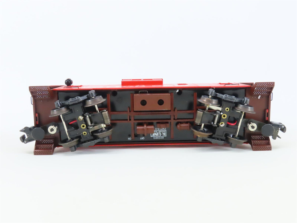 O Gauge 3-Rail K-Line K613-2071 SSW Cotton Belt Extended Vision Caboose #45