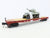 O Gauge 3-Rail MTH 20-90698G WM Western Maryland Flat Car #2653 w/ Sherman Tank