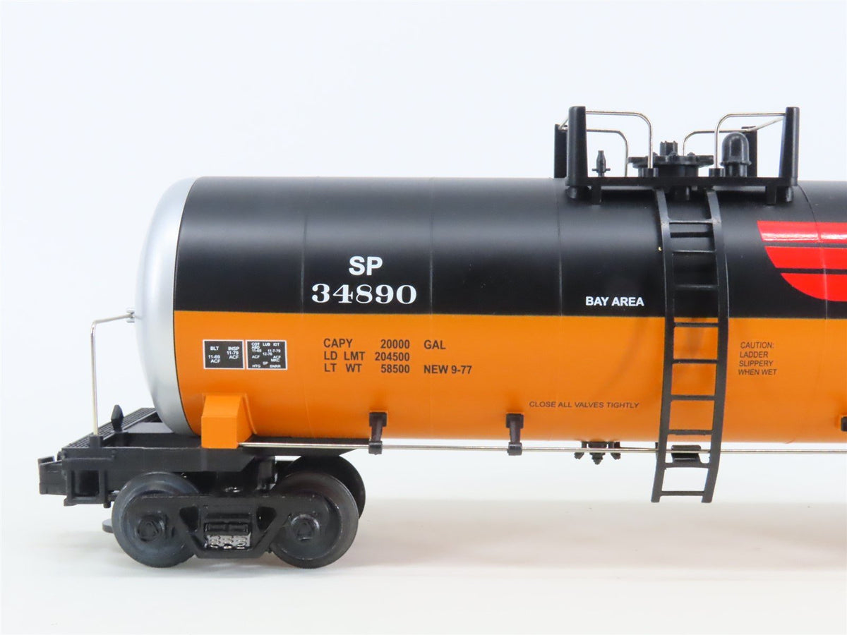 O Gauge 3-Rail MTH 20-92006 SP Southern Pacific Railroad Tank Car #34890