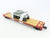 O Gauge 3-Rail MTH 20-90698F WM Western Maryland Flat Car #2658 w/ Sherman Tank