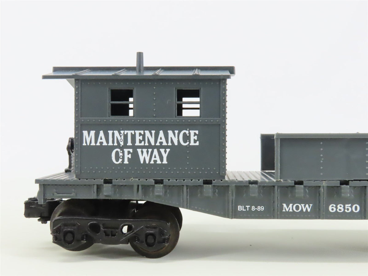 O Gauge 3-Rail K-Line K-6850 MOW Maintenance of Way Boom Car #6850