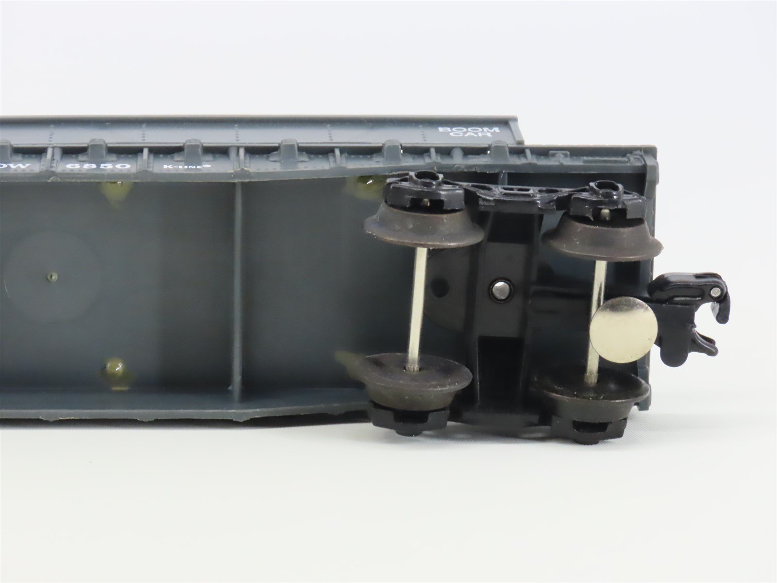 O Gauge 3-Rail K-Line K-6850 MOW Maintenance of Way Boom Car #6850