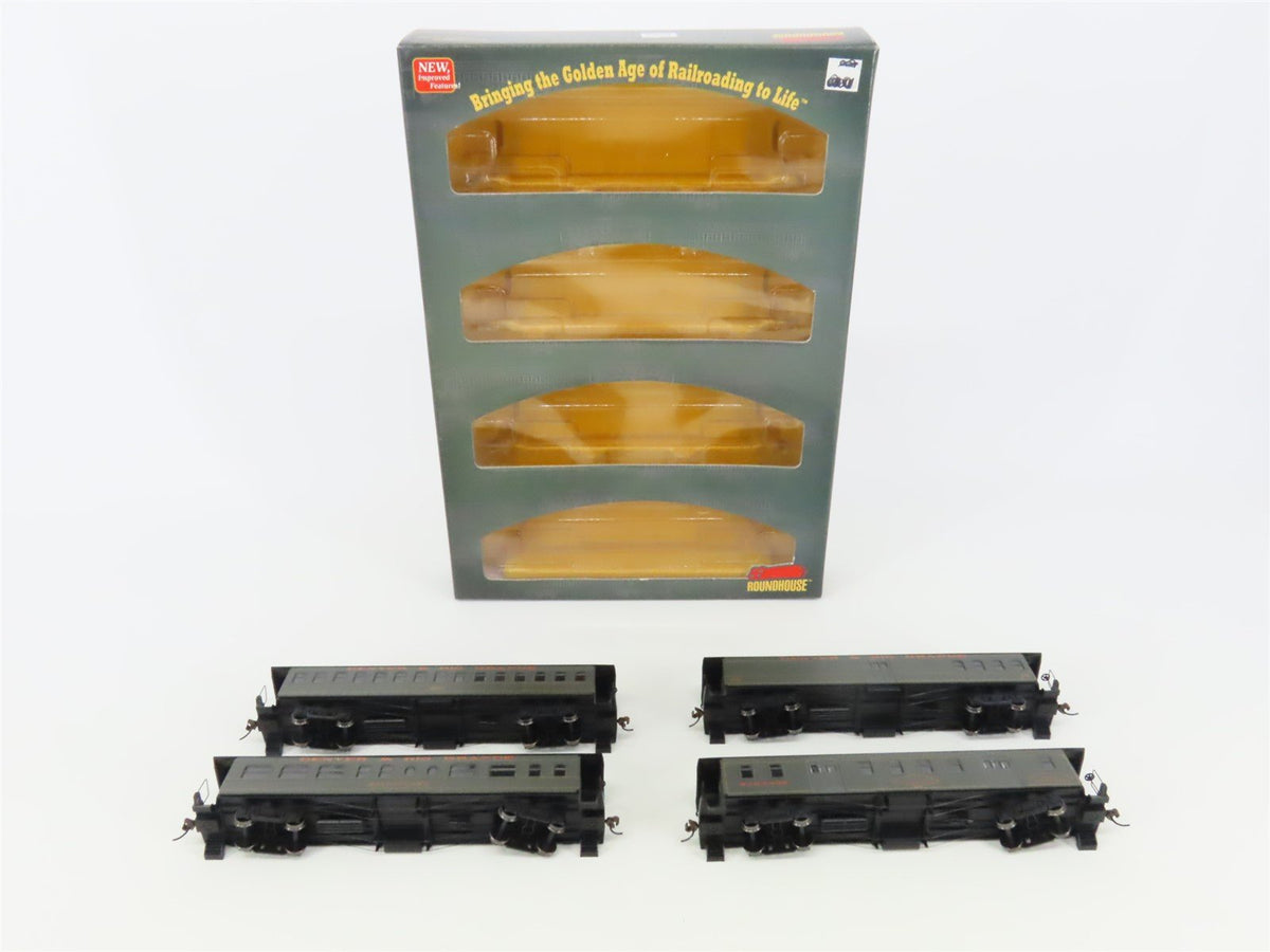 HO Scale Roundhouse 84823 D&amp;RGW Rio Grande Overland Passenger 4-Car Set