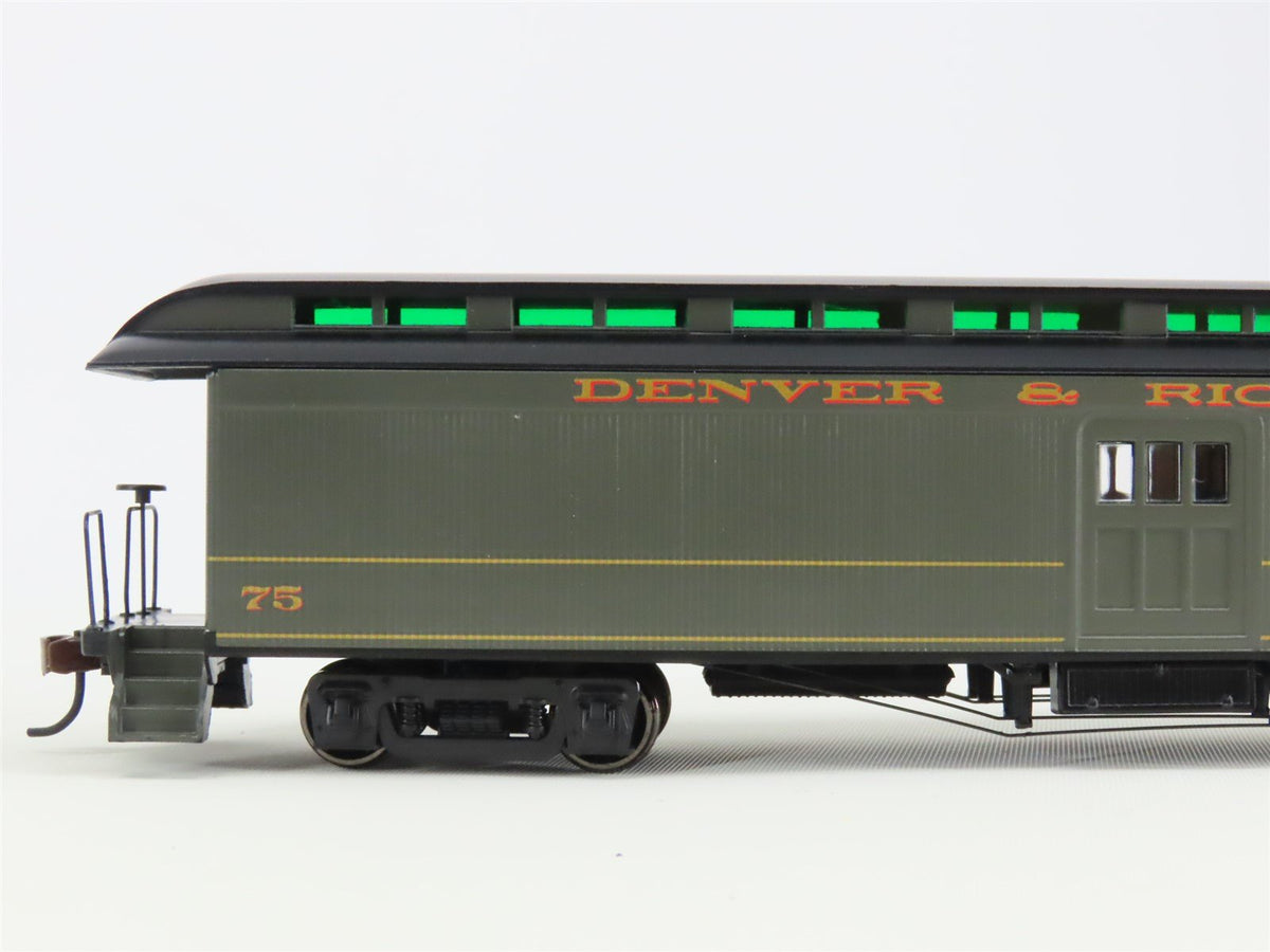 HO Scale Roundhouse 84823 D&amp;RGW Rio Grande Overland Passenger 4-Car Set