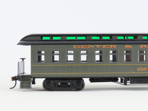 HO Scale Roundhouse 84823 D&RGW Rio Grande Overland Passenger 4-Car Set