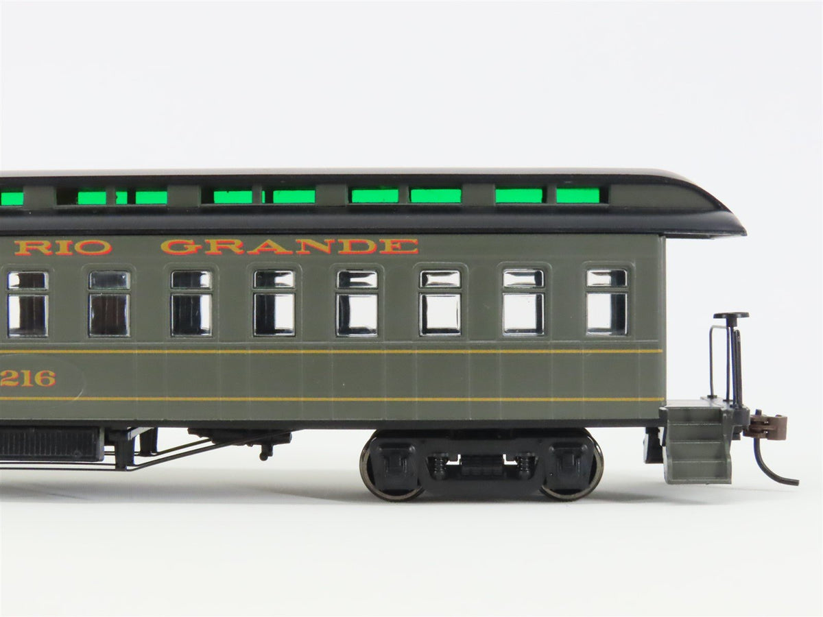 HO Scale Roundhouse 84823 D&amp;RGW Rio Grande Overland Passenger 4-Car Set
