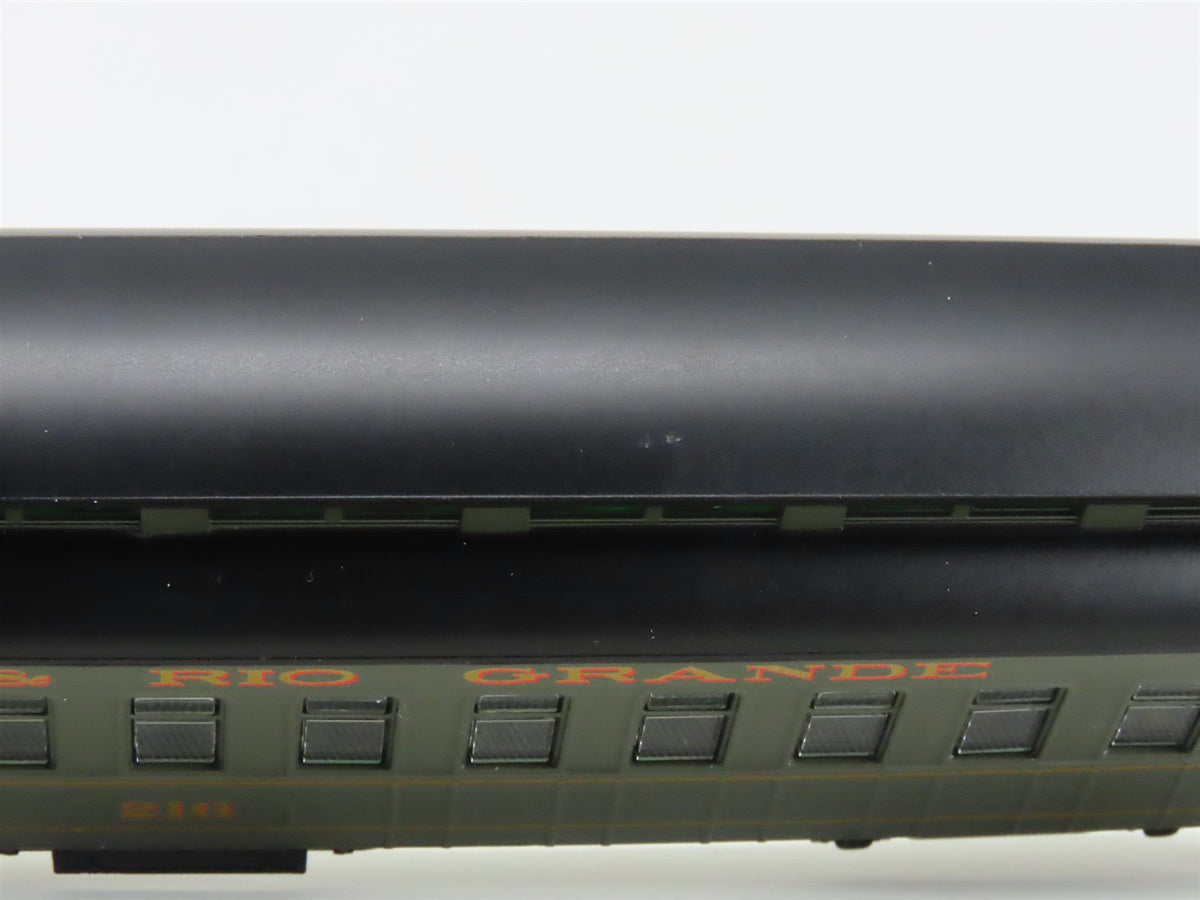 HO Scale Roundhouse 84823 D&amp;RGW Rio Grande Overland Passenger 4-Car Set