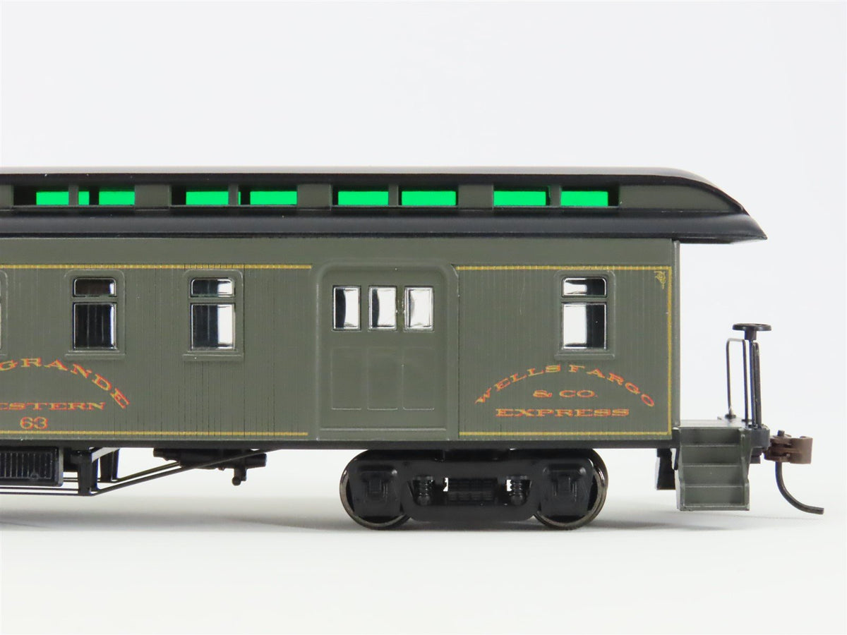 HO Scale Roundhouse 84823 D&amp;RGW Rio Grande Overland Passenger 4-Car Set
