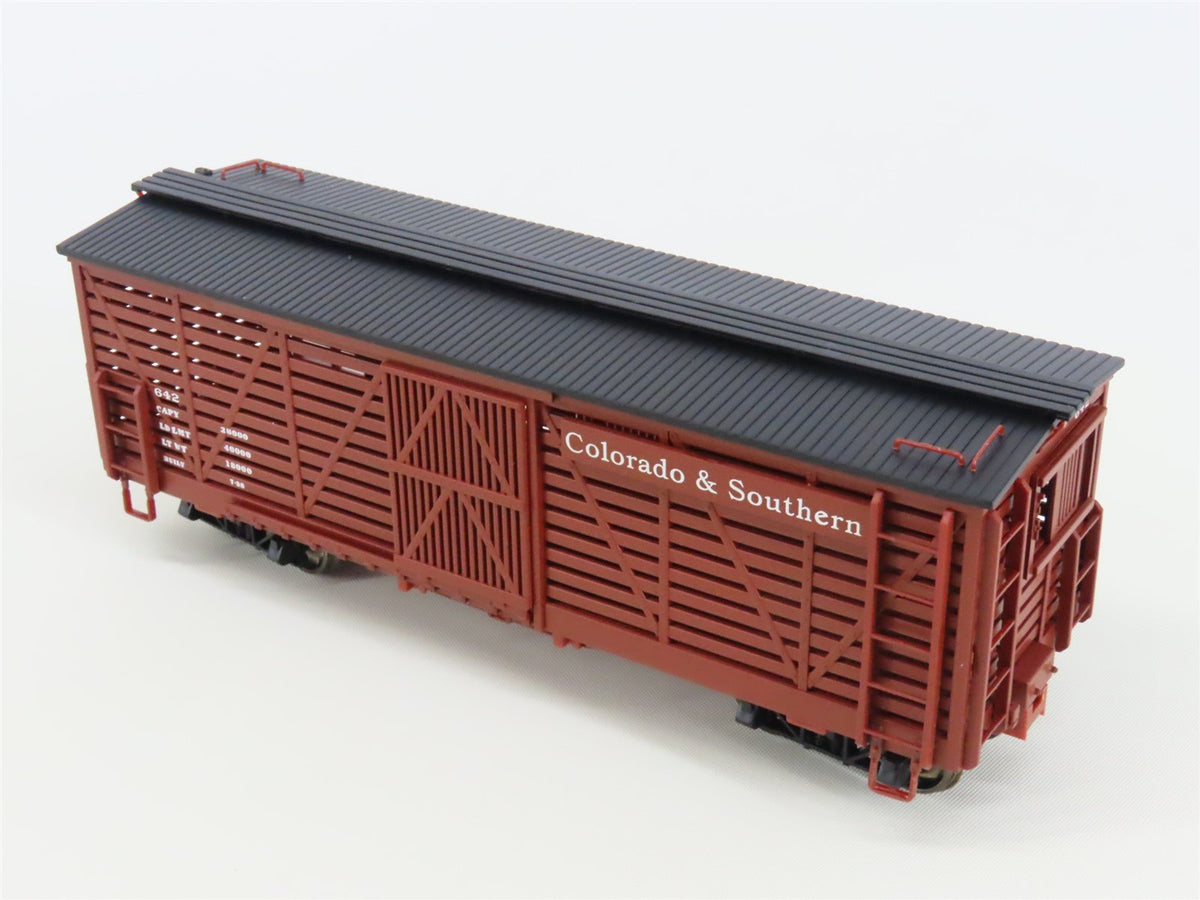 On30 Scale Bachmann Spectrum 27523 C&amp;S Colorado &amp; Southern Stock Car #642