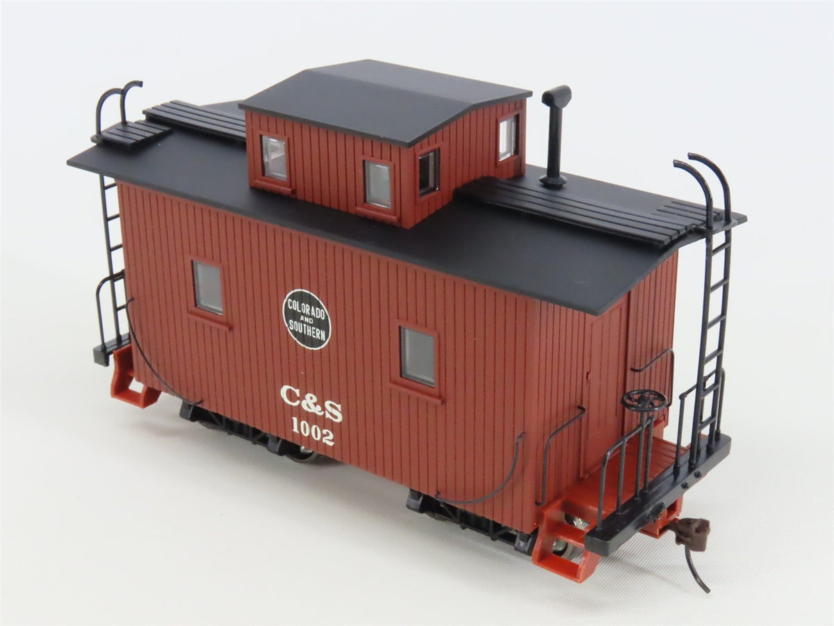 On30 Scale Bachmann Spectrum 27723 C&amp;S Colorado &amp; Southern Caboose #1002 Lighted