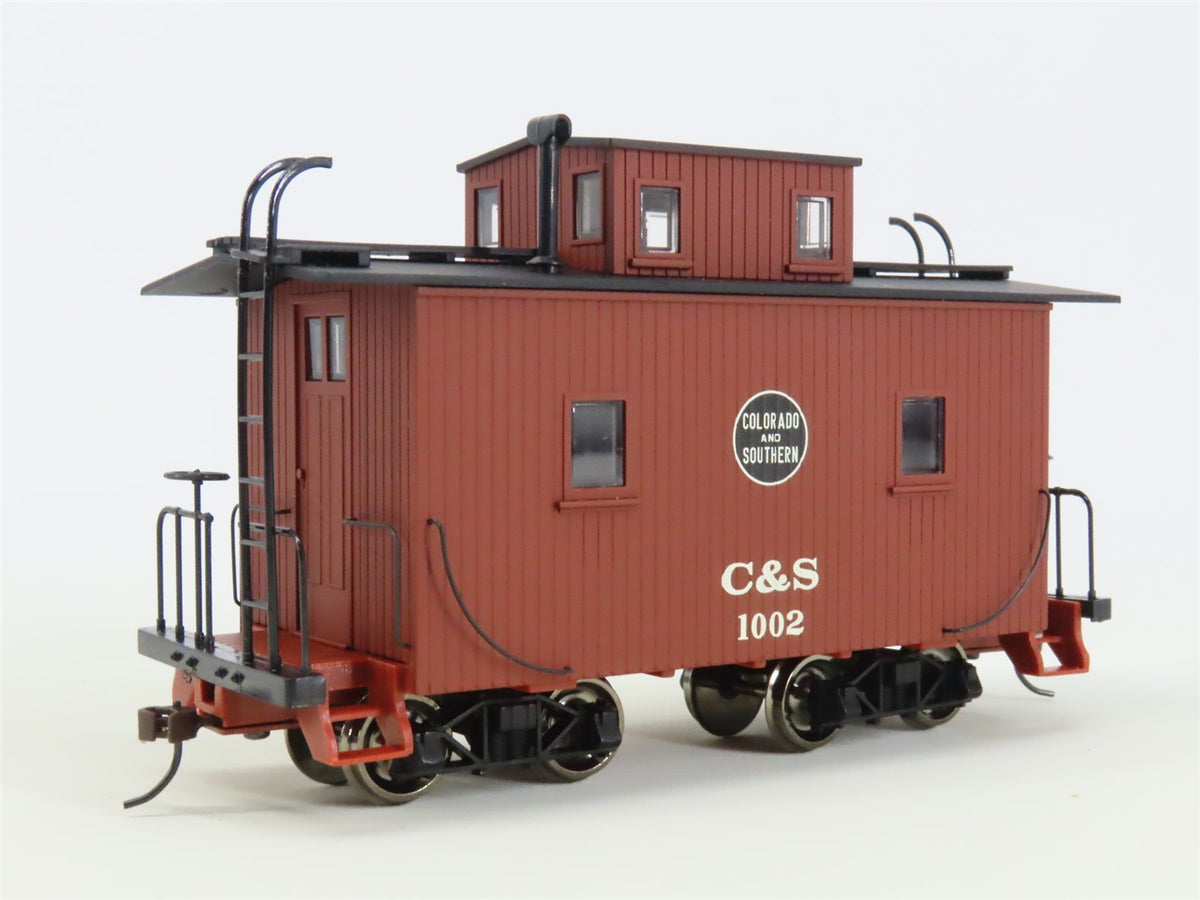 On30 Scale Bachmann Spectrum 27723 C&amp;S Colorado &amp; Southern Caboose #1002 Lighted