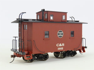 On30 Scale Bachmann Spectrum 27723 C&S Colorado & Southern Caboose #1002 Lighted