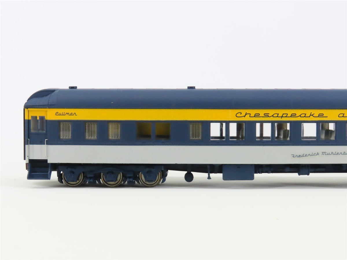 HO Scale Walthers 932-10018 C&amp;O Chesapeake &amp; Ohio Pullman Heavyweight Passenger