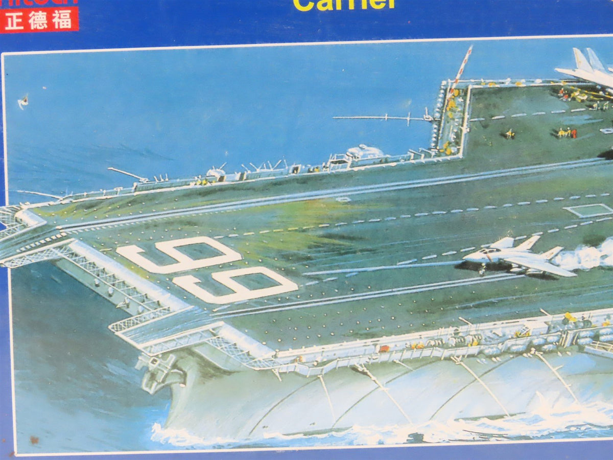 1:800 Scale Kitech Kit #08M-053 USS Aircraft Carrier CV-66 America - Sealed