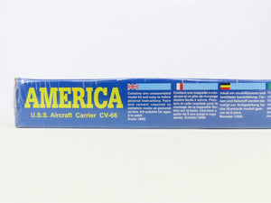 1:800 Scale Kitech Kit #08M-053 USS Aircraft Carrier CV-66 America - Sealed