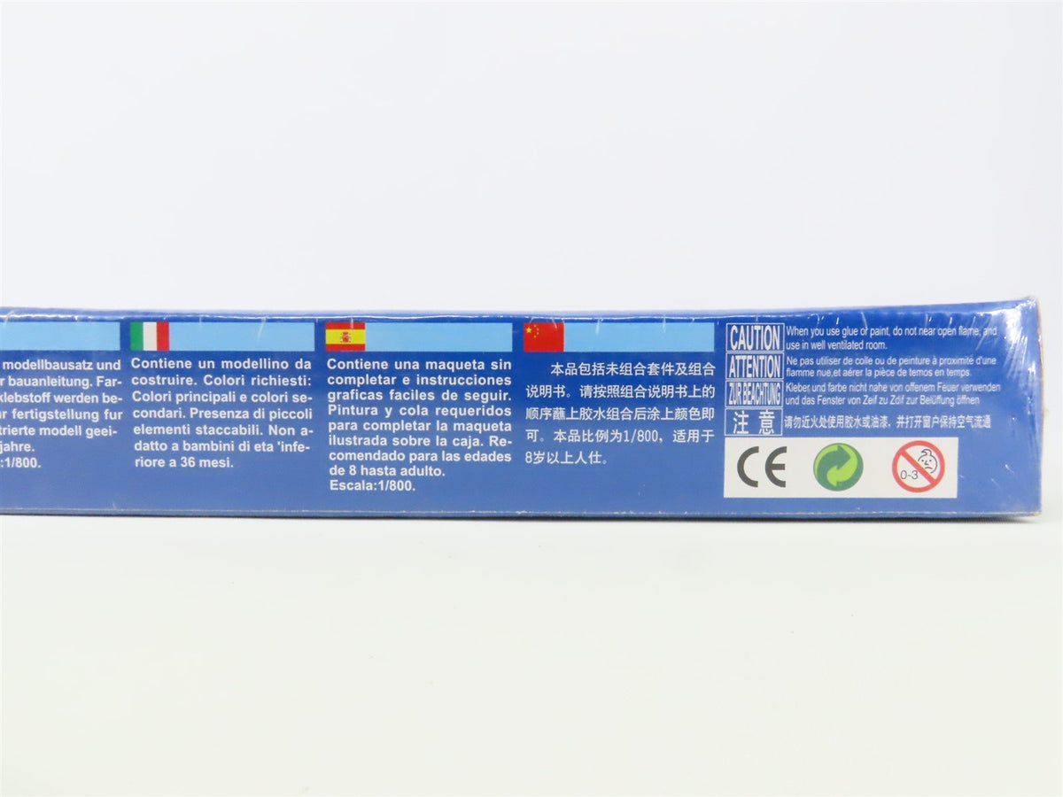 1:800 Scale Kitech Kit #08M-053 USS Aircraft Carrier CV-66 America - Sealed