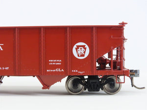 HO Scale Rapido 148002-5 PRR Pennsylvania Railroad 2-Bay Open Hopper #167363