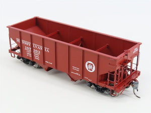 HO Scale Rapido 148002-5 PRR Pennsylvania Railroad 2-Bay Open Hopper #167363