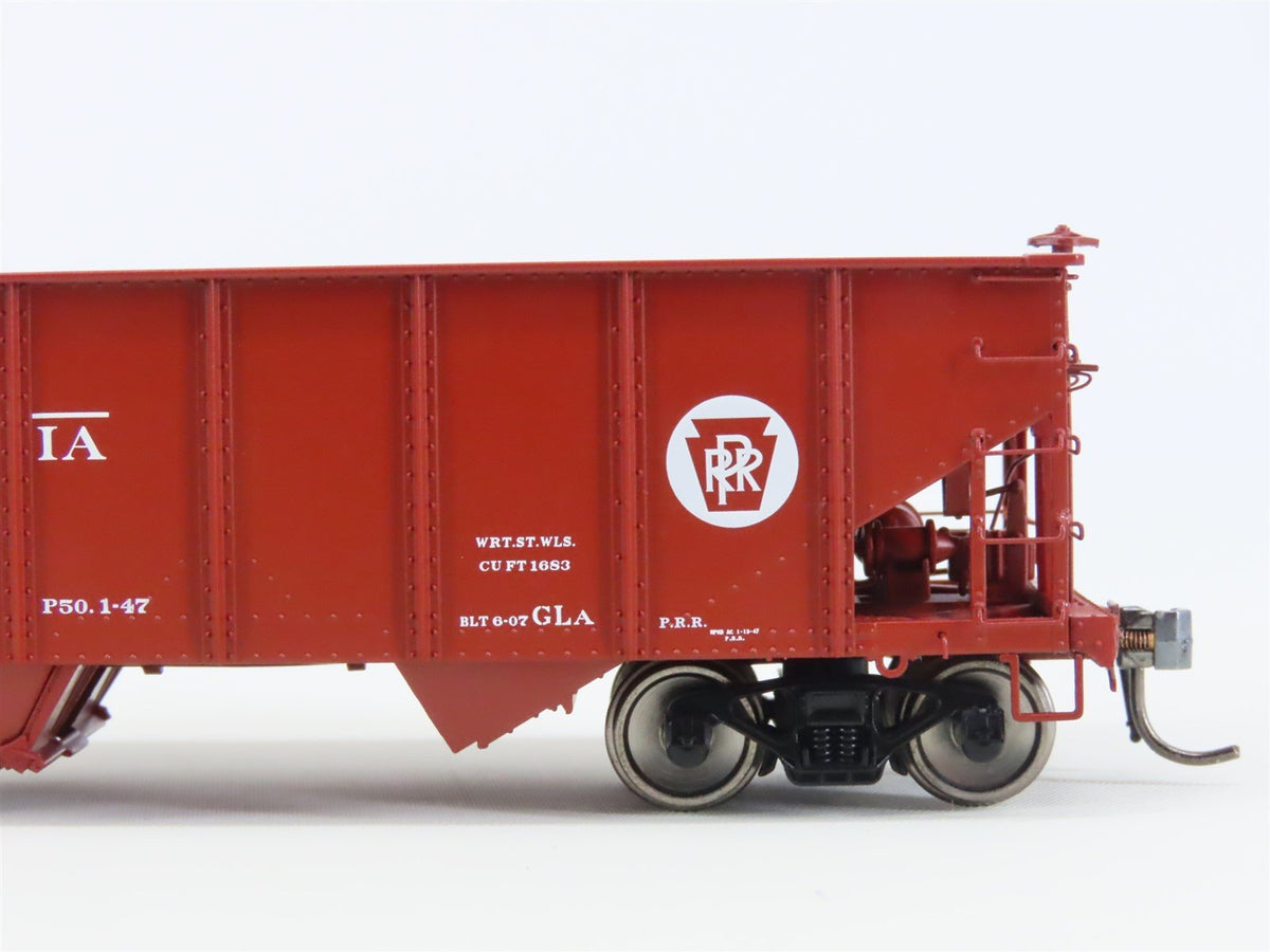 HO Scale Rapido 148002-2 PRR Pennsylvania Railroad 2-Bay Open Hopper #164438