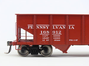 HO Scale Rapido 148002-6 PRR Pennsylvania Railroad 2-Bay Open Hopper #168912