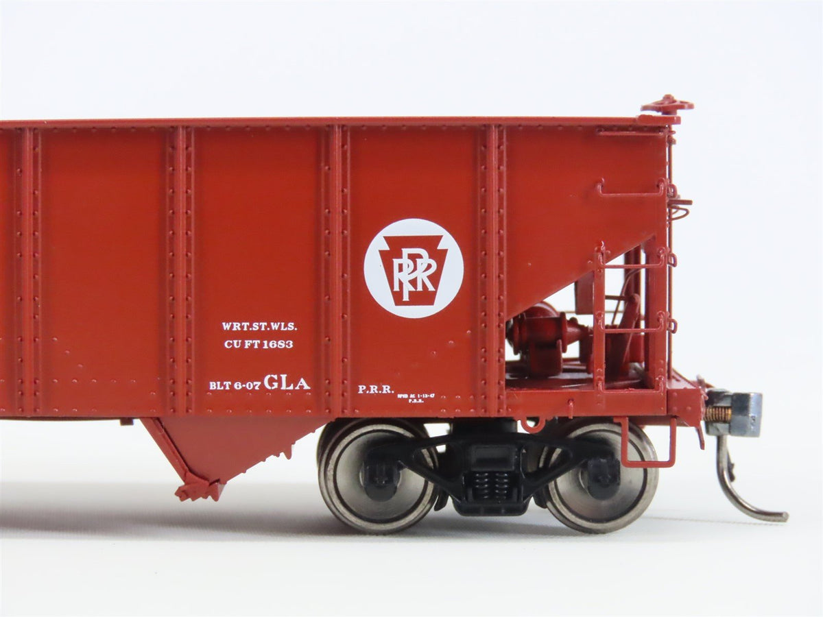 HO Scale Rapido 148002-6 PRR Pennsylvania Railroad 2-Bay Open Hopper #168912
