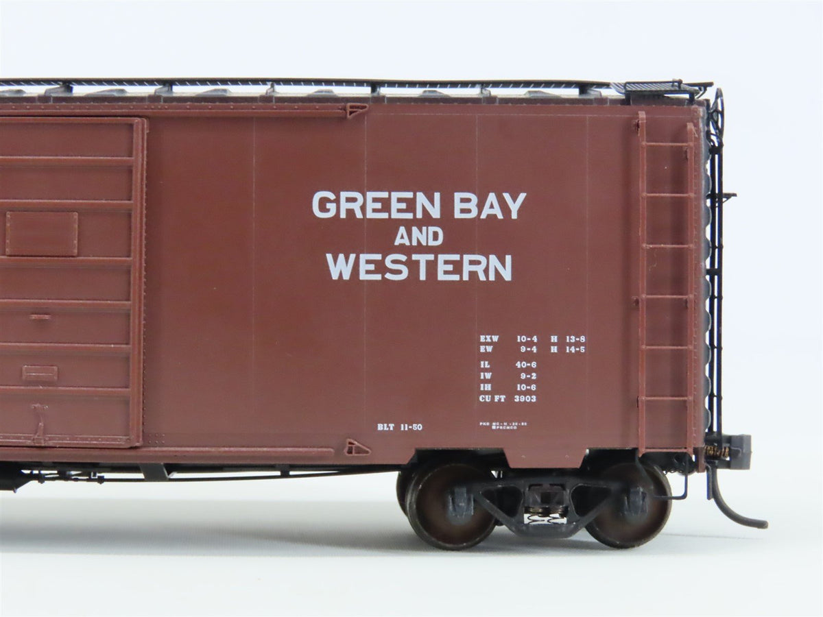 HO Scale Kadee 4016 GBW Green Bay Route 40&#39; Single Door Box Car #799