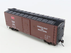 HO Scale Kadee 4016 GBW Green Bay Route 40' Single Door Box Car #799
