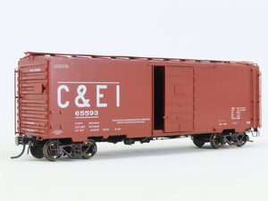HO Scale Kadee 4030 C&EI Chicago & Eastern Illinois Railroad 40' Box Car #65593