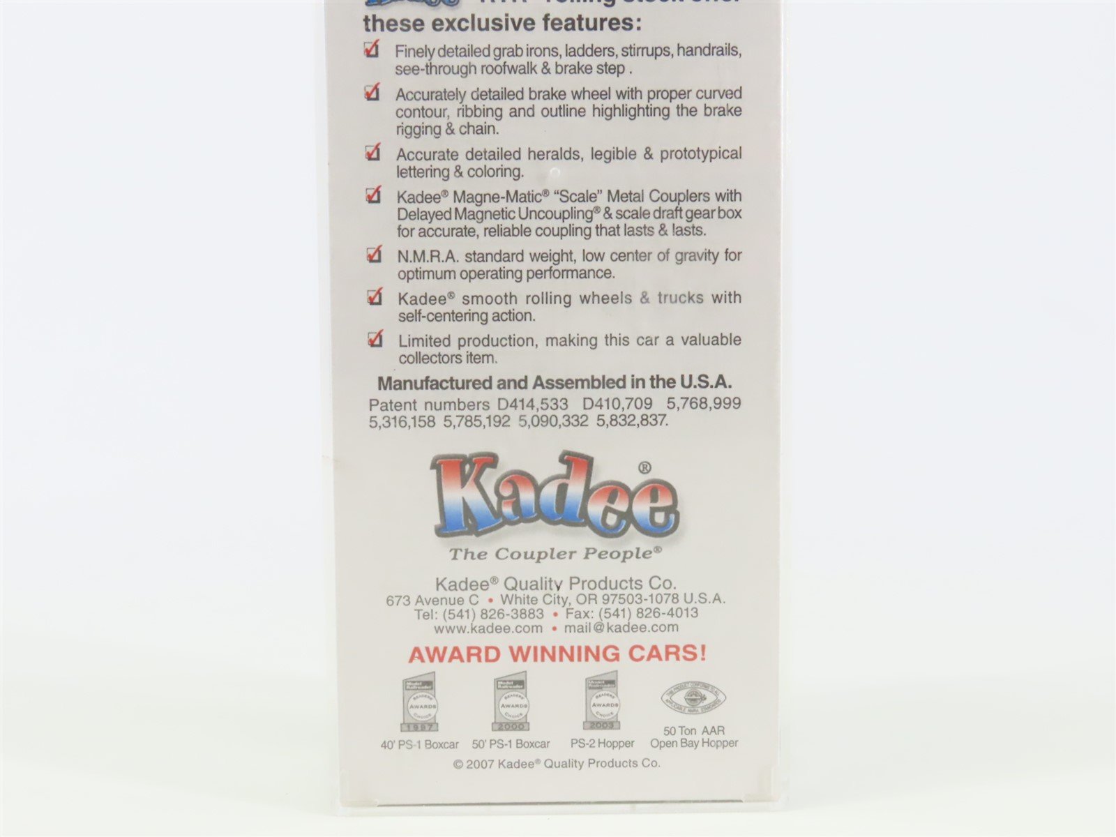 HO Scale Kadee 7028 SB South Buffalo 2-Bay Offset Open Hopper #138