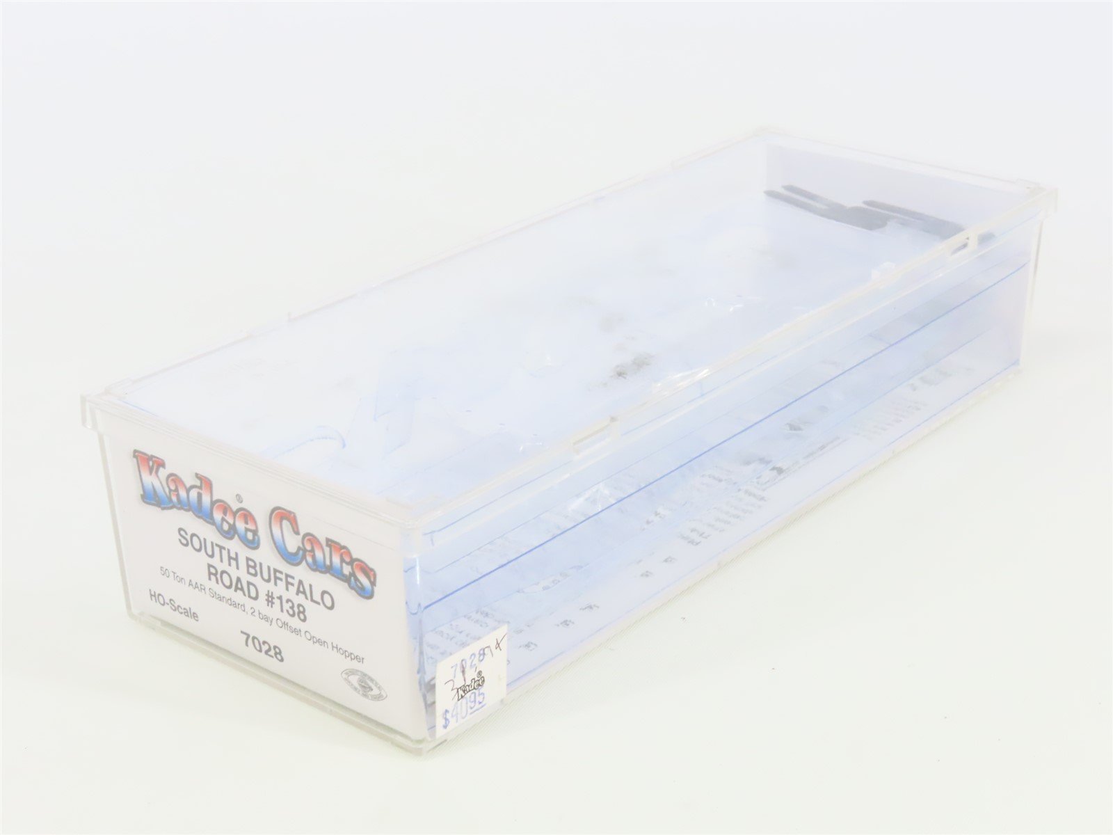 HO Scale Kadee 7028 SB South Buffalo 2-Bay Offset Open Hopper #138