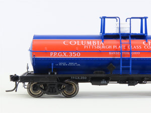 HO Broadway Limited Imports BLI 6124 PPGX Pittsburgh Plate Glass Tank Car #350