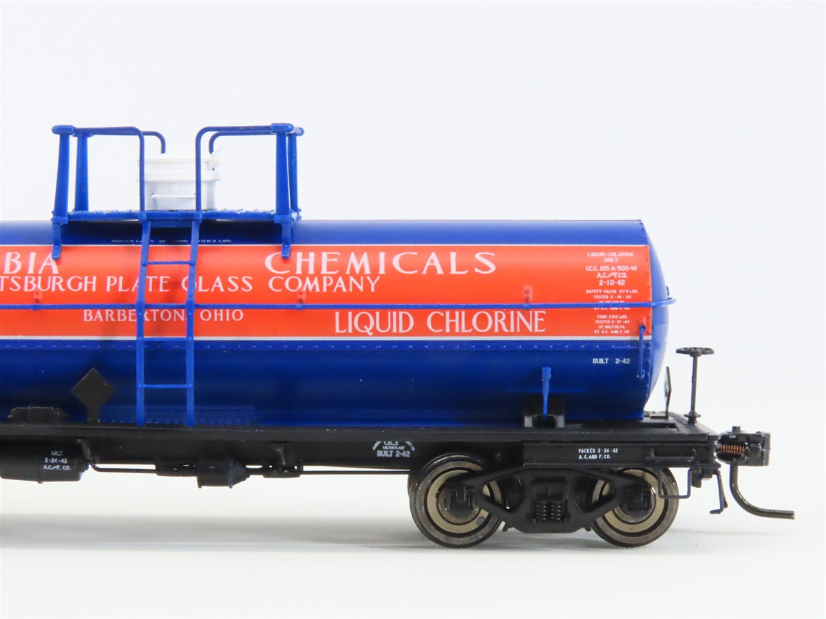 HO Broadway Limited Imports BLI 6124 PPGX Pittsburgh Plate Glass Tank Car #350