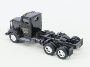 HO 1/87 Ertl 4257 Die-Cast Coastal Cartage 1948 Peterbilt w/ Flat Bed Trailer