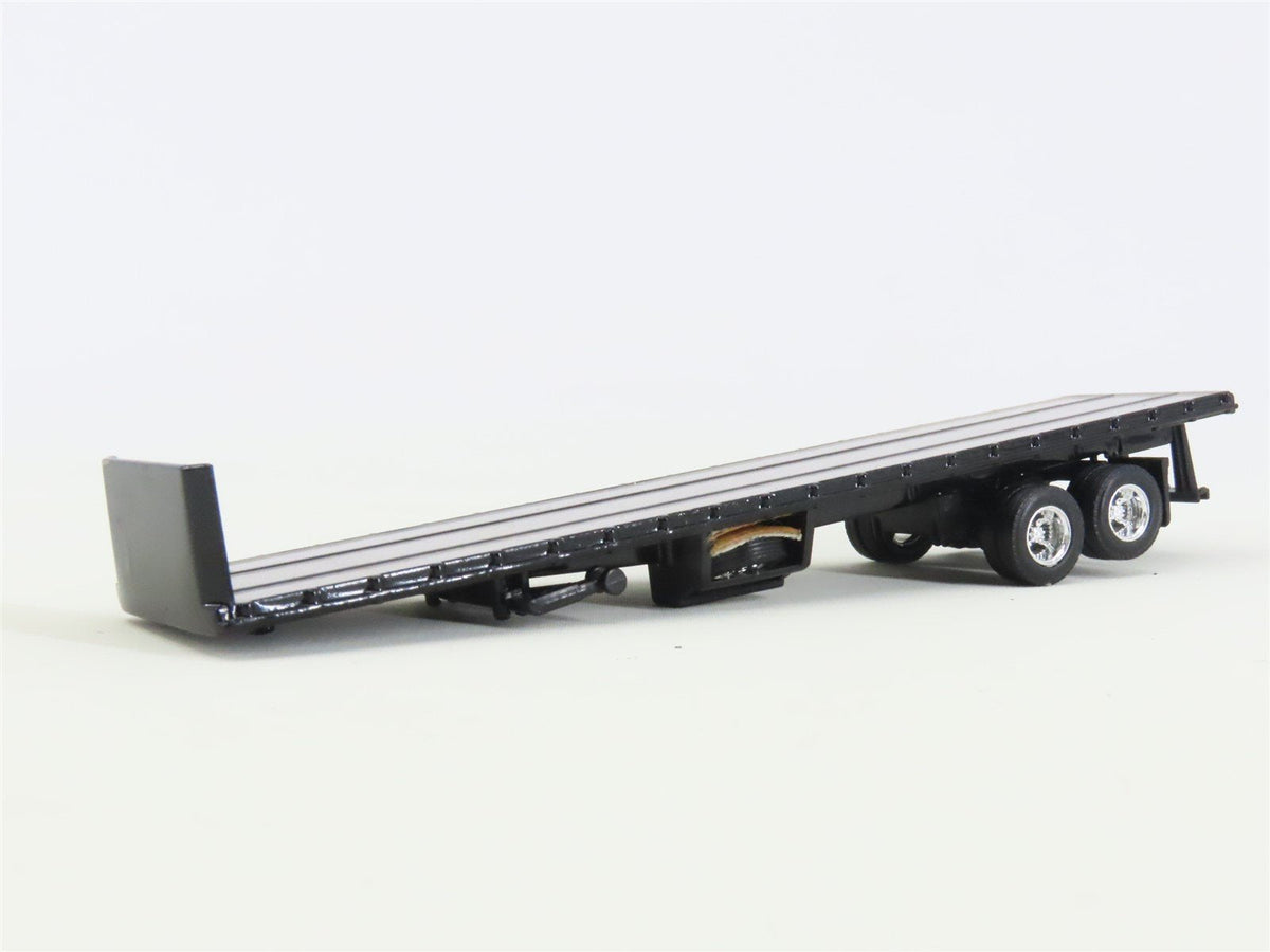 HO 1/87 Ertl 4257 Die-Cast Coastal Cartage 1948 Peterbilt w/ Flat Bed Trailer