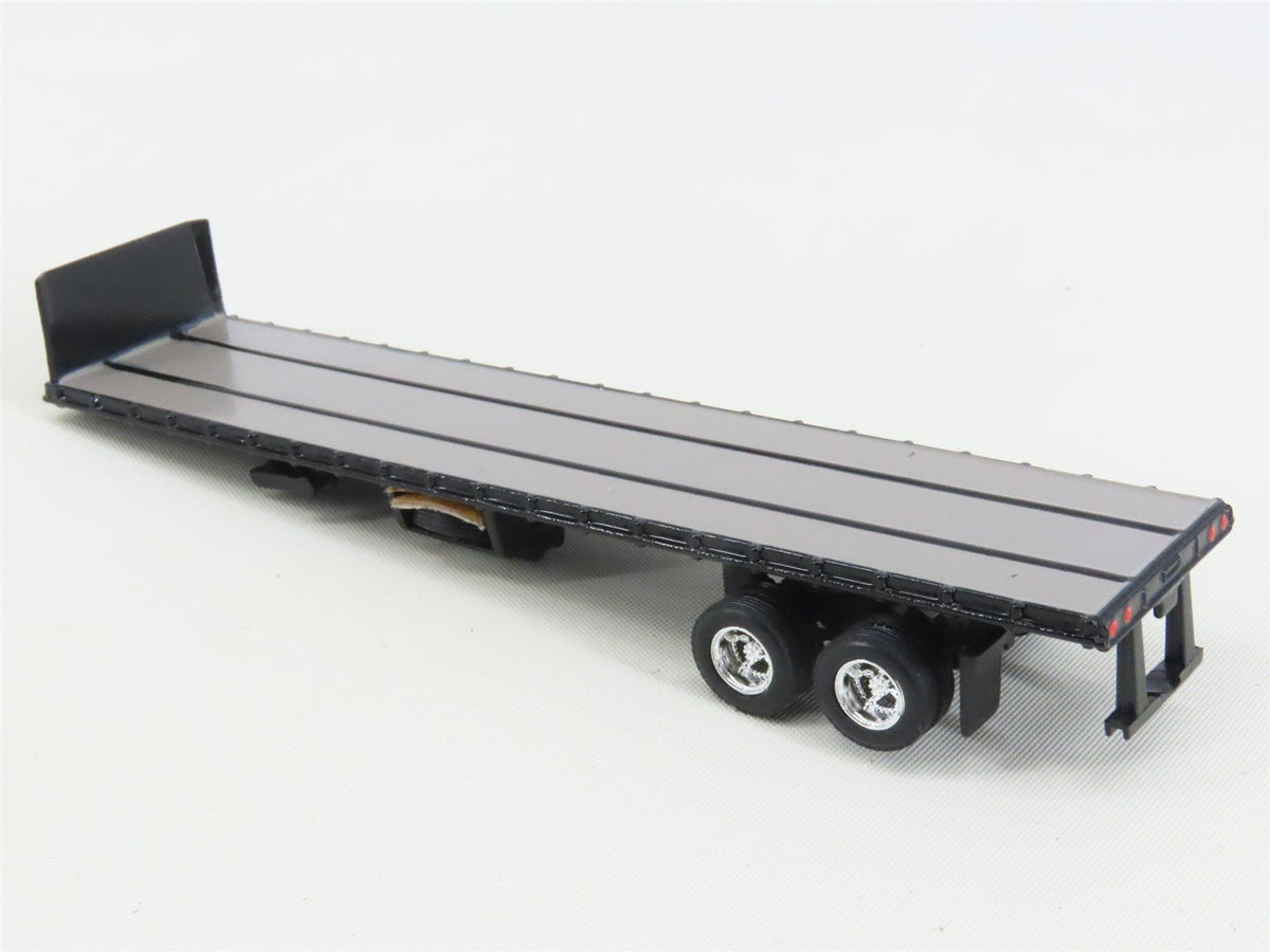 HO 1/87 Ertl 4257 Die-Cast Coastal Cartage 1948 Peterbilt w/ Flat Bed Trailer