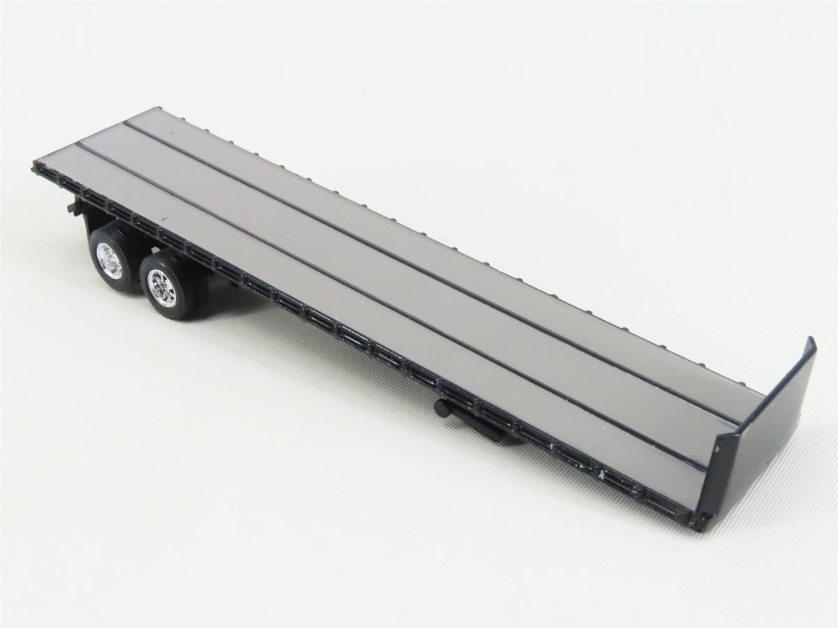 HO 1/87 Ertl 4257 Die-Cast Coastal Cartage 1948 Peterbilt w/ Flat Bed Trailer