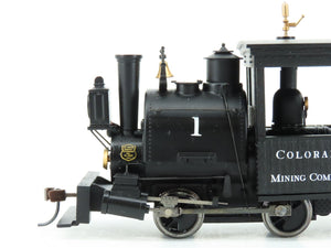 On30 Scale Bachmann 25562 Colorado Mining 0-4-2 Porter Steam Locomotive #1