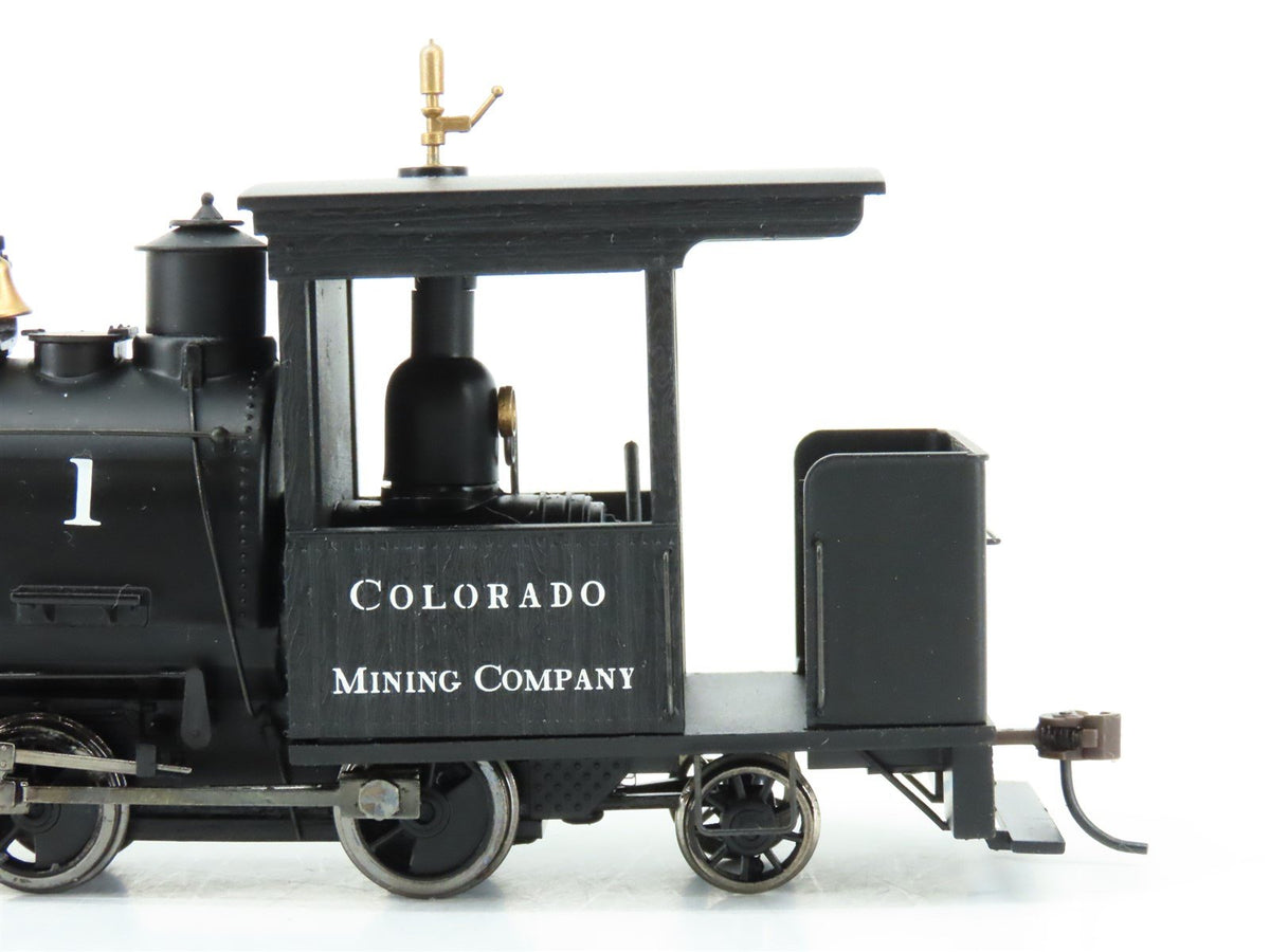 On30 Scale Bachmann 25562 Colorado Mining 0-4-2 Porter Steam Locomotive #1