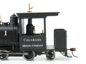 On30 Scale Bachmann 25562 Colorado Mining 0-4-2 Porter Steam Locomotive #1