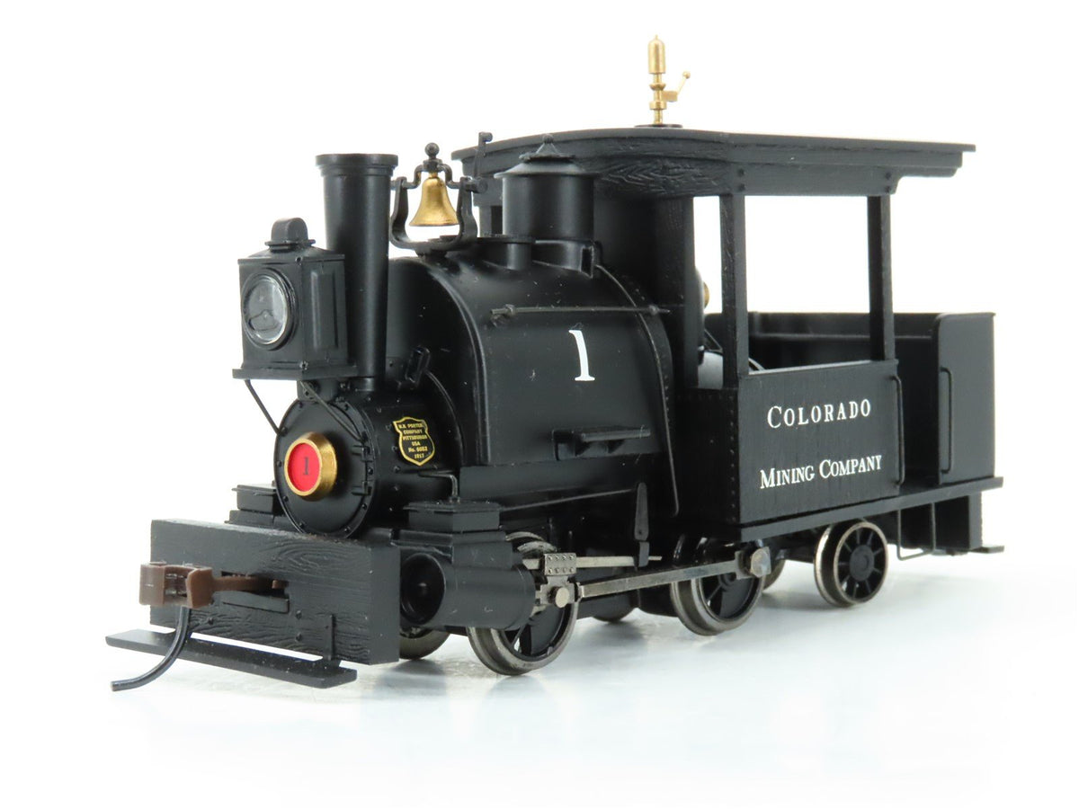 On30 Scale Bachmann 25562 Colorado Mining 0-4-2 Porter Steam Locomotive #1