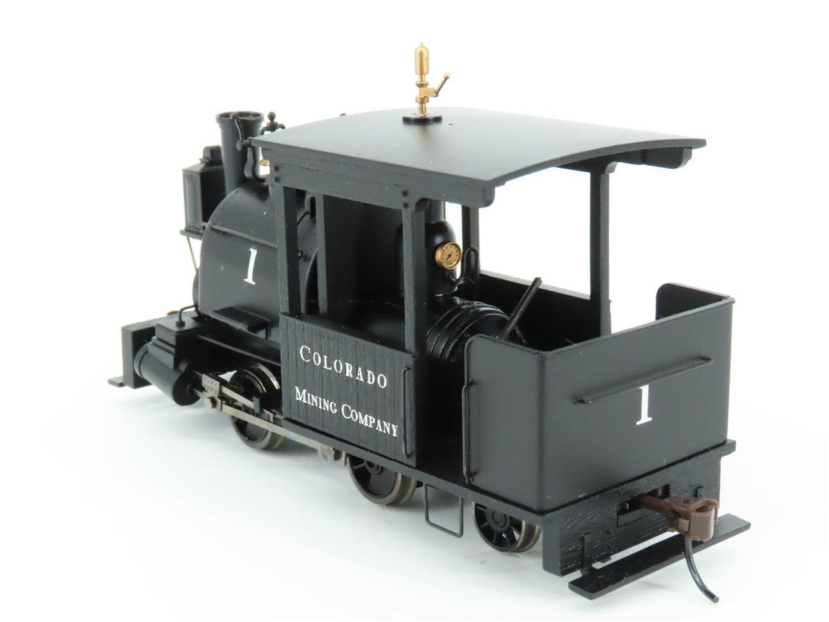 On30 Scale Bachmann 25562 Colorado Mining 0-4-2 Porter Steam Locomotive #1