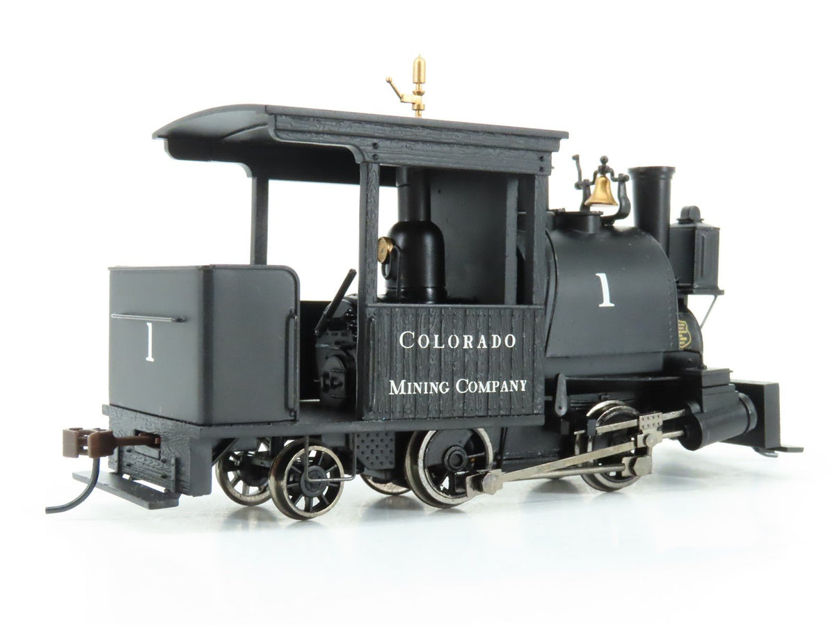 On30 Scale Bachmann 25562 Colorado Mining 0-4-2 Porter Steam Locomotive #1