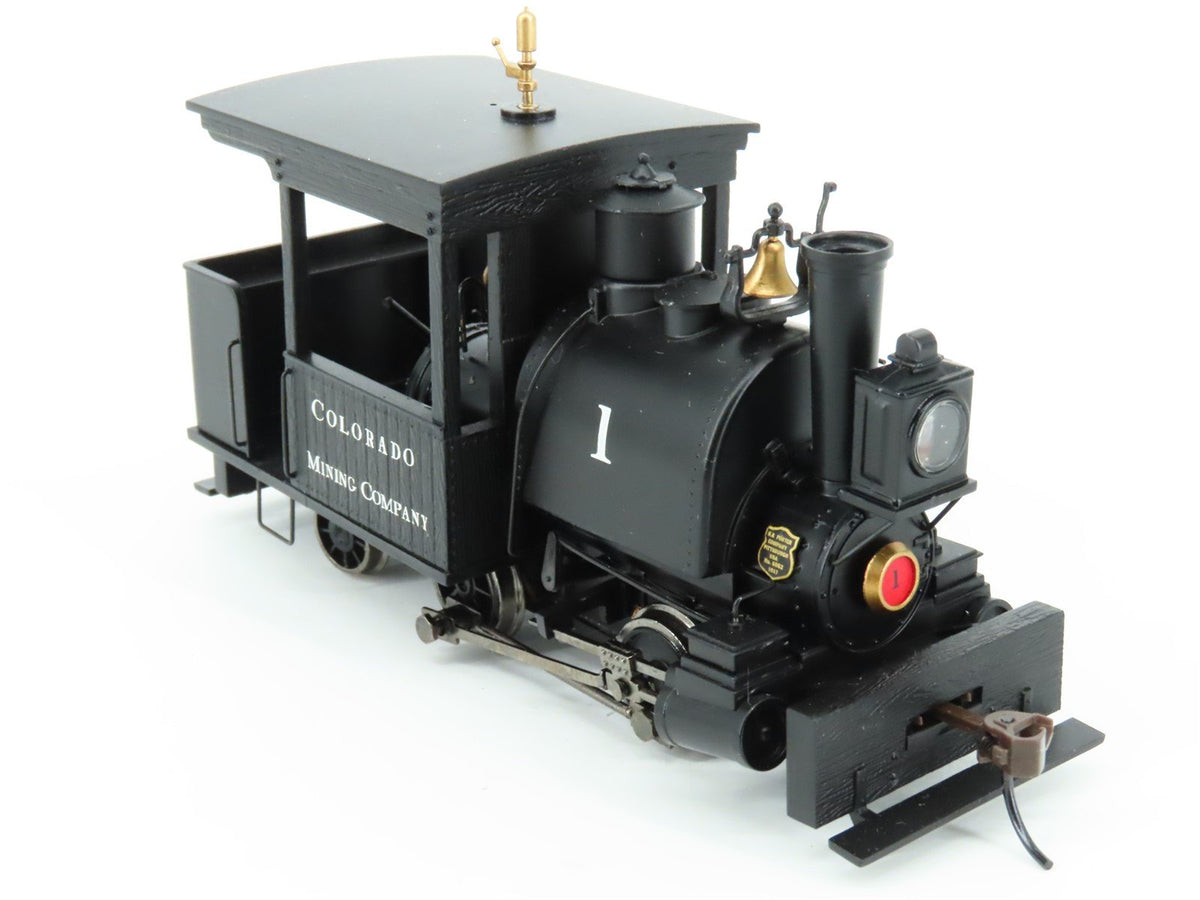 On30 Scale Bachmann 25562 Colorado Mining 0-4-2 Porter Steam Locomotive #1