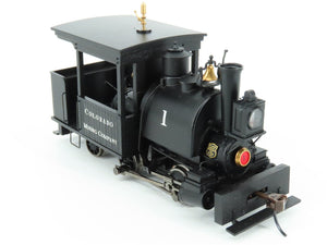 On30 Scale Bachmann 25562 Colorado Mining 0-4-2 Porter Steam Locomotive #1