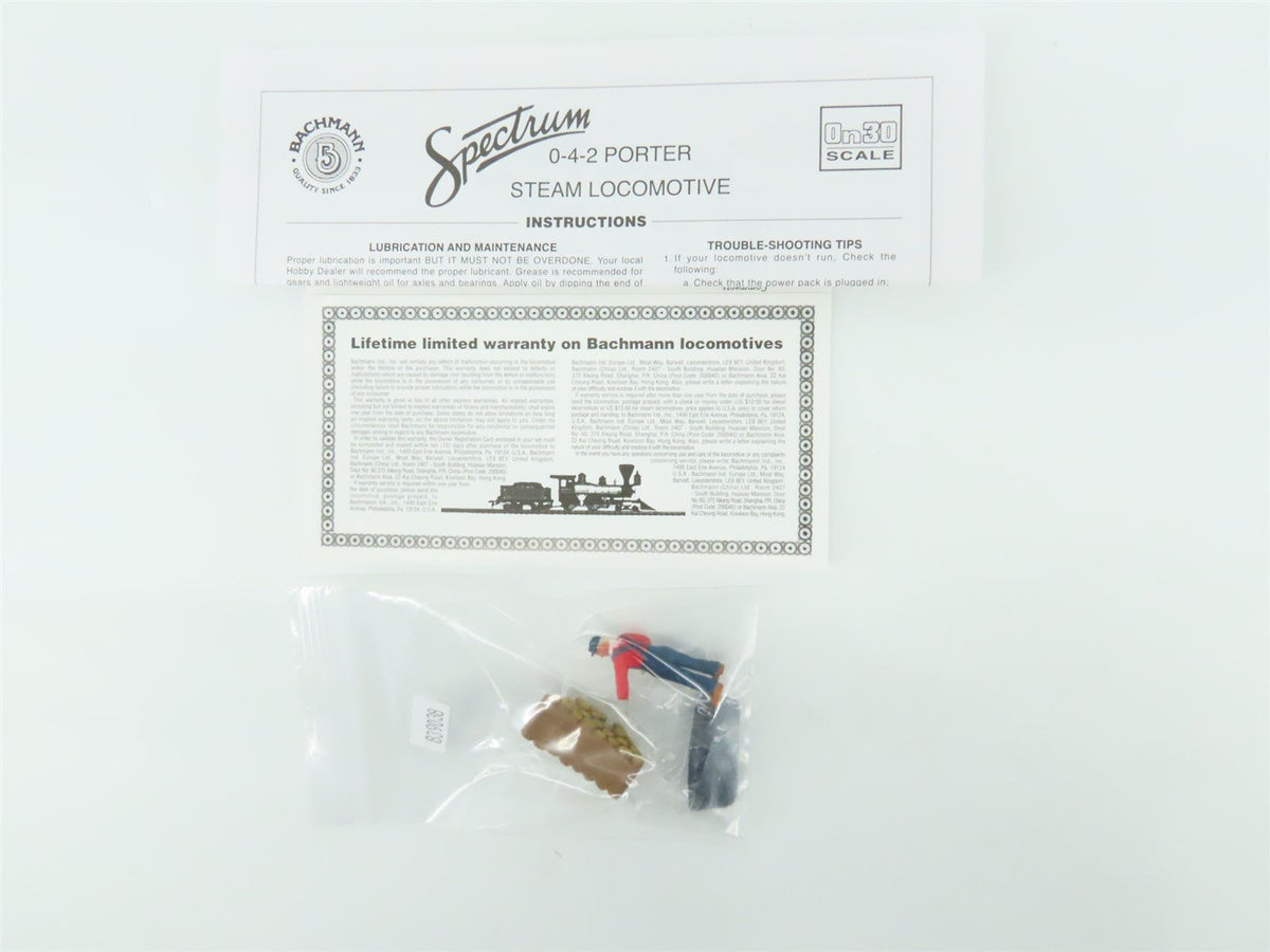 On30 Scale Bachmann 25562 Colorado Mining 0-4-2 Porter Steam Locomotive #1